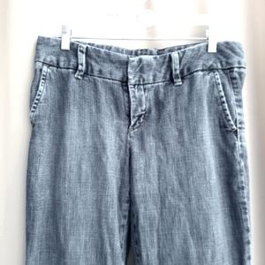🛍 GAP JEANS- extra SOFT- long denim-wide leg. Women's stretch jeans🛍